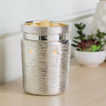 Candle Warmers Etc 8.8 in. Brushed Chrome Illumination Fragrance Warmer thumbnail 3