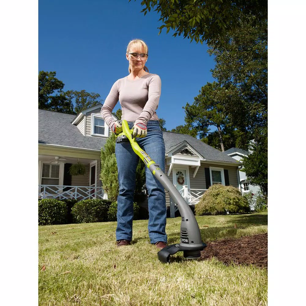 RYOBI ONE+ 18V Lithium-Ion 5-Tool Lawn and Garden Kit (Mower, Blower, Chainsaw, Hedge Trimmer, String Trimmer)