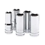 GearWrench 1/4 in. Drive SAE Mid Length Socket Set, 10-Piece thumbnail 6
