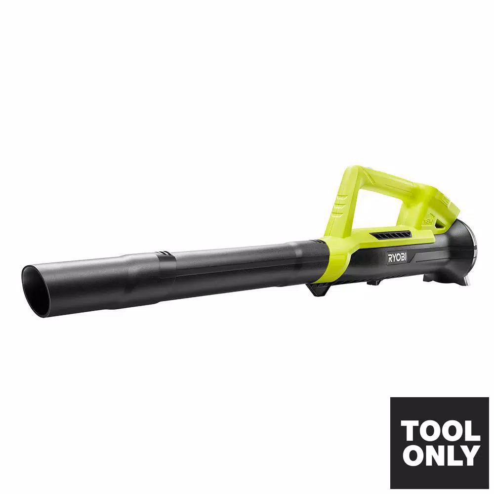 RYOBI 18V ONE+ Cordless Handheld Leaf Blower, 200 CFM, 90 MPH (Tool Only)