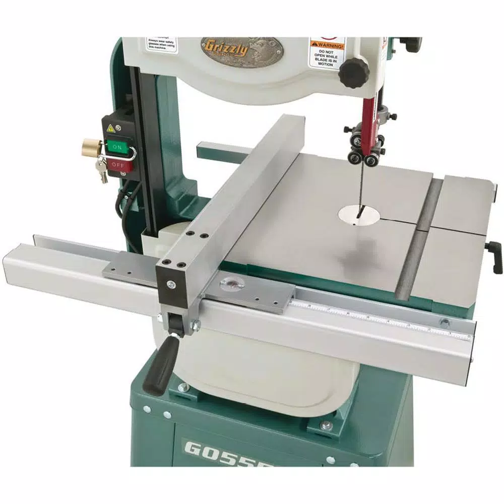 Grizzly Industrial G0555LX 14 in. Deluxe Vertical Bandsaw with Stand