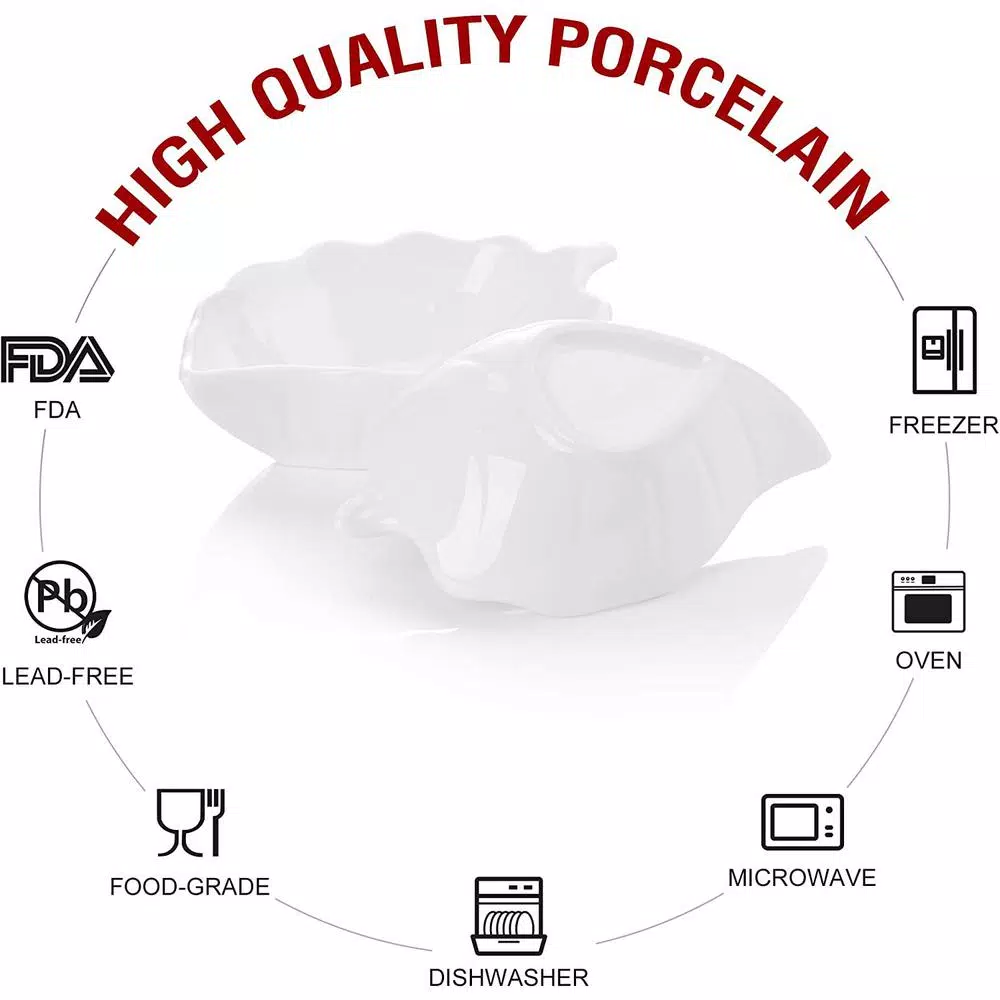 MALACASA 4.5 in. White Porcelain Ramekins Set of 16, Ceramic Souffle Dishes and Serving Bowls
