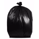 PlasticMill 40-45 Gallon Black Trash Bags, 1.5 Mil Thick, 38 x 46 in., 100 Count thumbnail 1