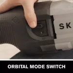 SKILSAW 15 Amp Heavy-Duty Corded Reciprocating Saw with Buzzkill Technology thumbnail 5