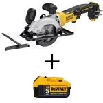 DEWALT 20V MAX ATOMIC 4-1/2 in. Brushless Cordless Circular Saw Kit with 5.0 Ah Battery thumbnail 1