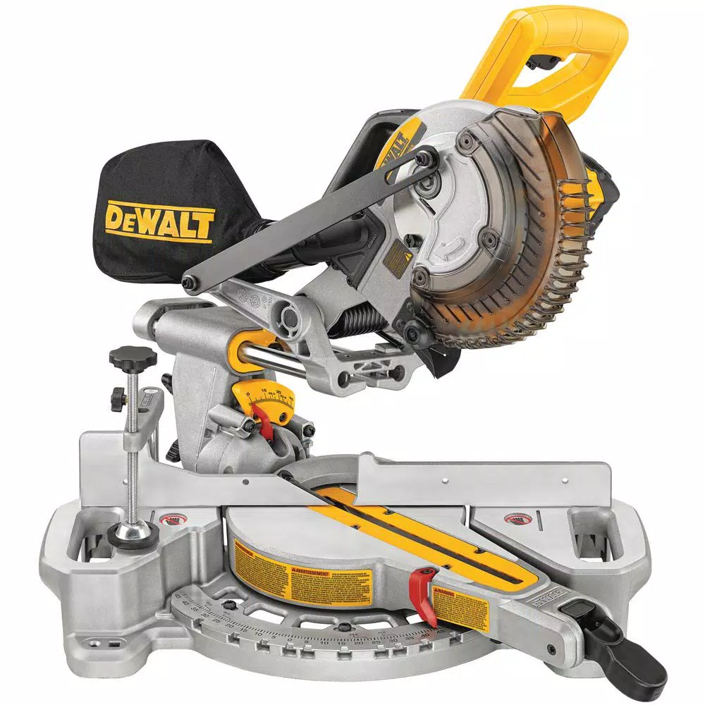DEWALT 20V MAX Cordless 7-1/4 in. Sliding Compound Miter Saw Kit with 4.0Ah Battery & Oscillating Tool Bonus
