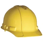 3M Yellow Non-Vented Hard Hat with Pin-Lock Adjustment, Case of 12 thumbnail 1