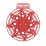 Unbranded Melon Fragrance Anti-Splash Red Urinal Screen (10 per Box) thumbnail 1
