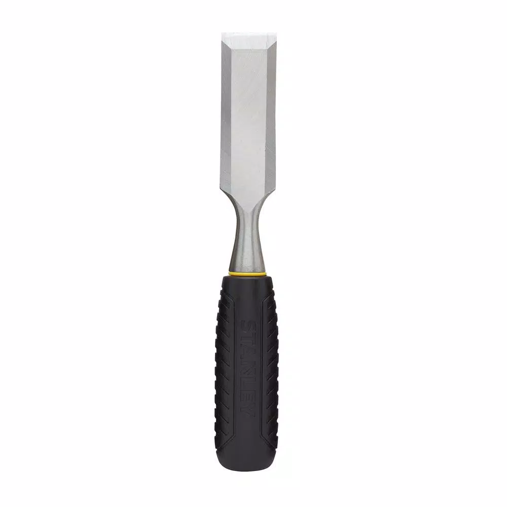 Stanley 16-150 Basic 3-Piece Wood Chisel Set with Carbon Steel Blades
