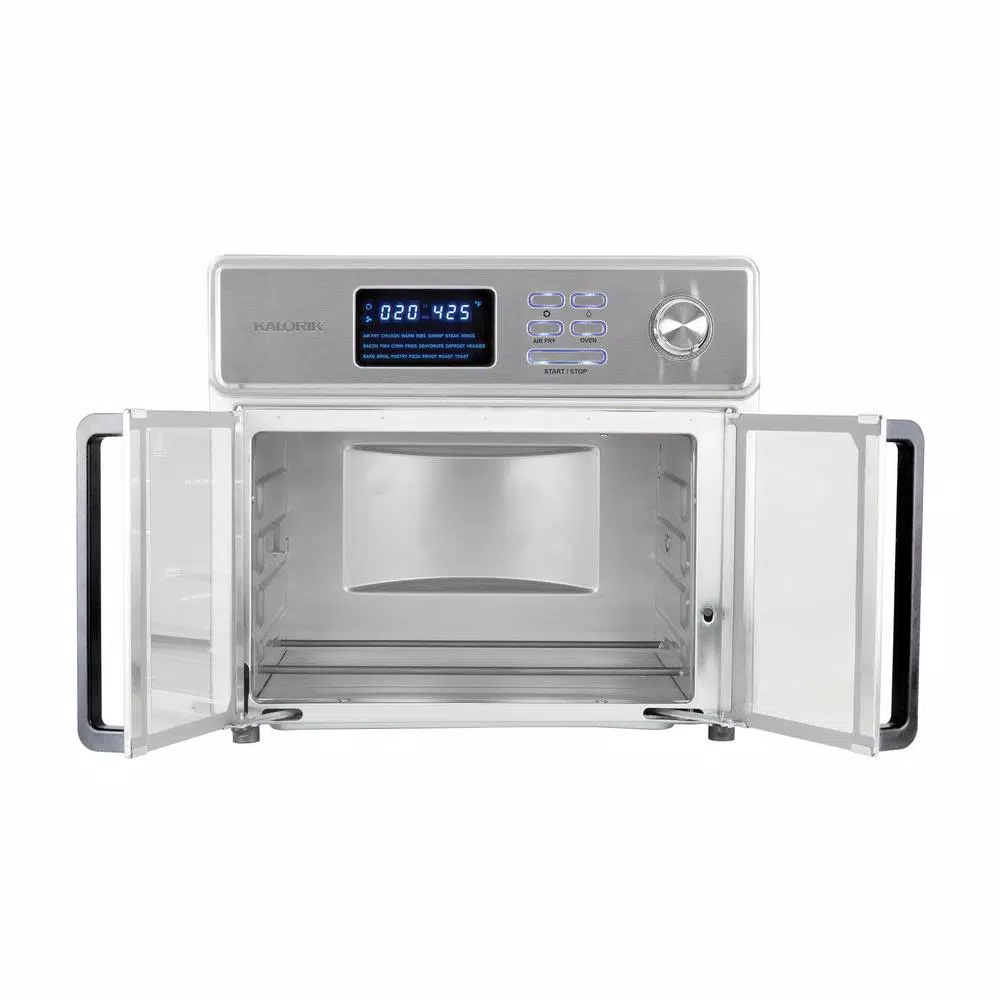 Kalorik Digital Maxx 26 qt. Stainless Steel Air Fryer Oven with Rotisserie