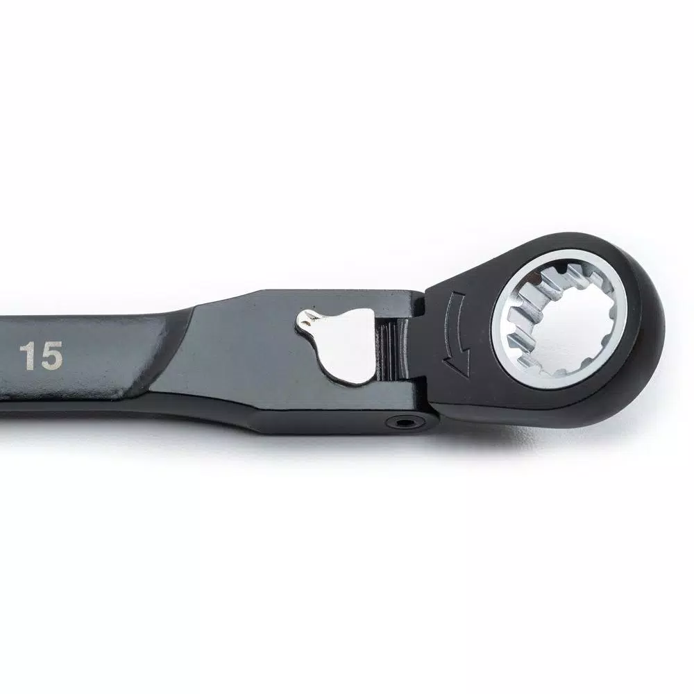 Husky 6-Piece Metric 100-Position Flex-Head Ratcheting Wrench Set