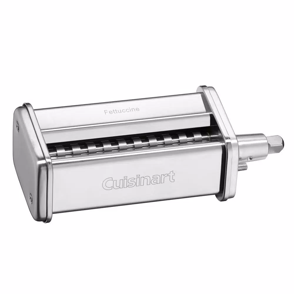 Cuisinart Stainless Steel Pasta Roller and Cutter Attachment for Stand Mixers, 5.5 Qt.