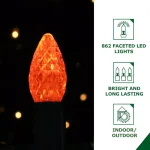 Fraser Hill Farm 3-Piece Gingerbread LED Christmas Light Set, Multi-Color, 862 Lights thumbnail 3