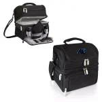 ONIVA Pranzo Black Carolina Panthers Insulated Lunch Bag with Utensil Set thumbnail 2