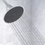 Brondell VivaSpring 6.5 in. Single Wall Mount Fixed Rain Shower Head with KDF Filtration, Chrome thumbnail 2