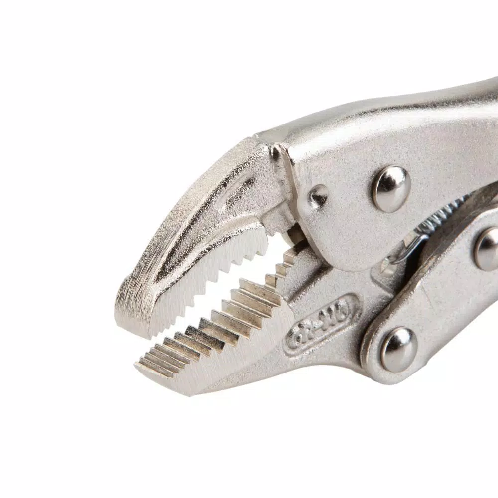 TEKTON 5 in. Curved Jaw Locking Pliers, 4-Pack