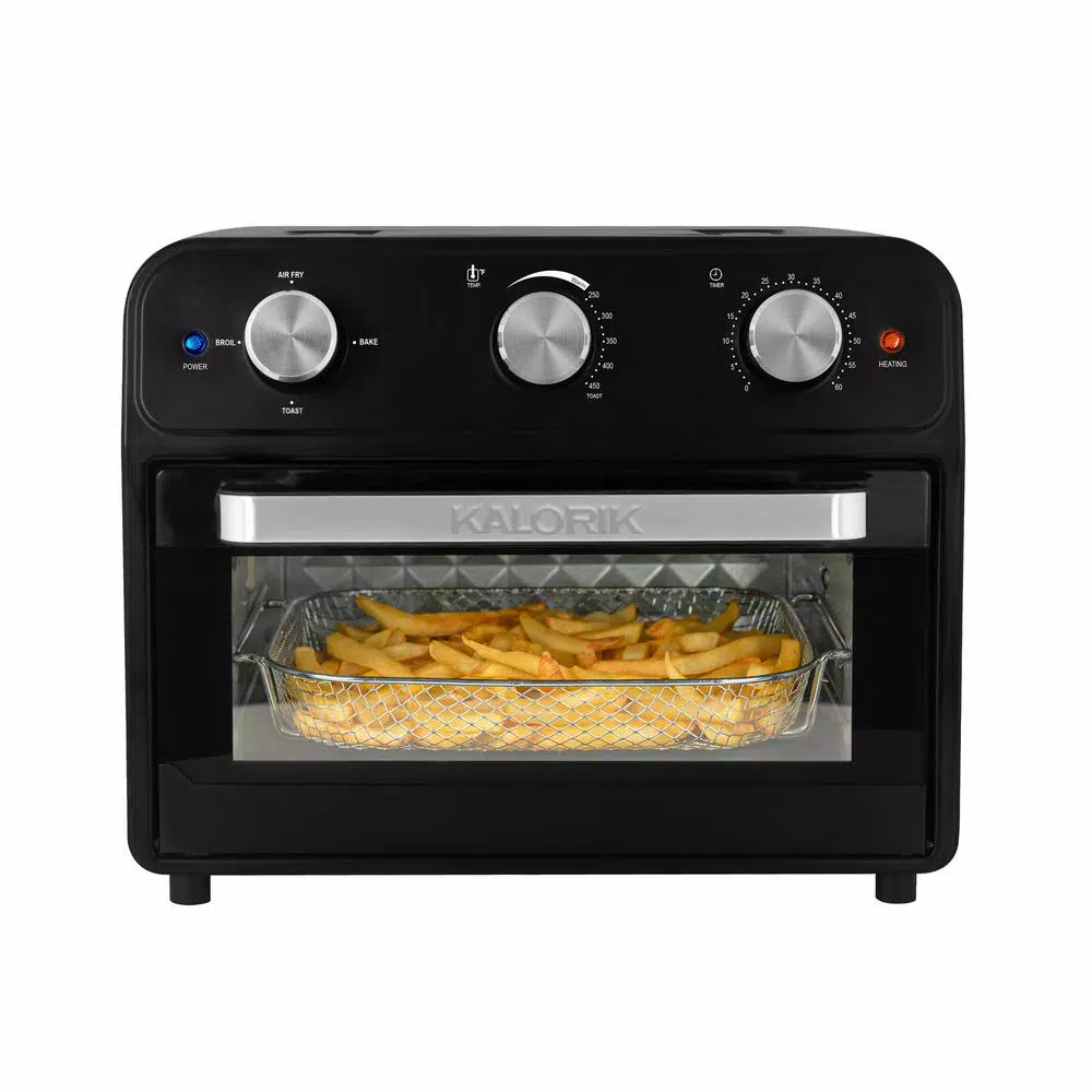 Kalorik 22 Qt. Air Fryer Toaster Oven, Black