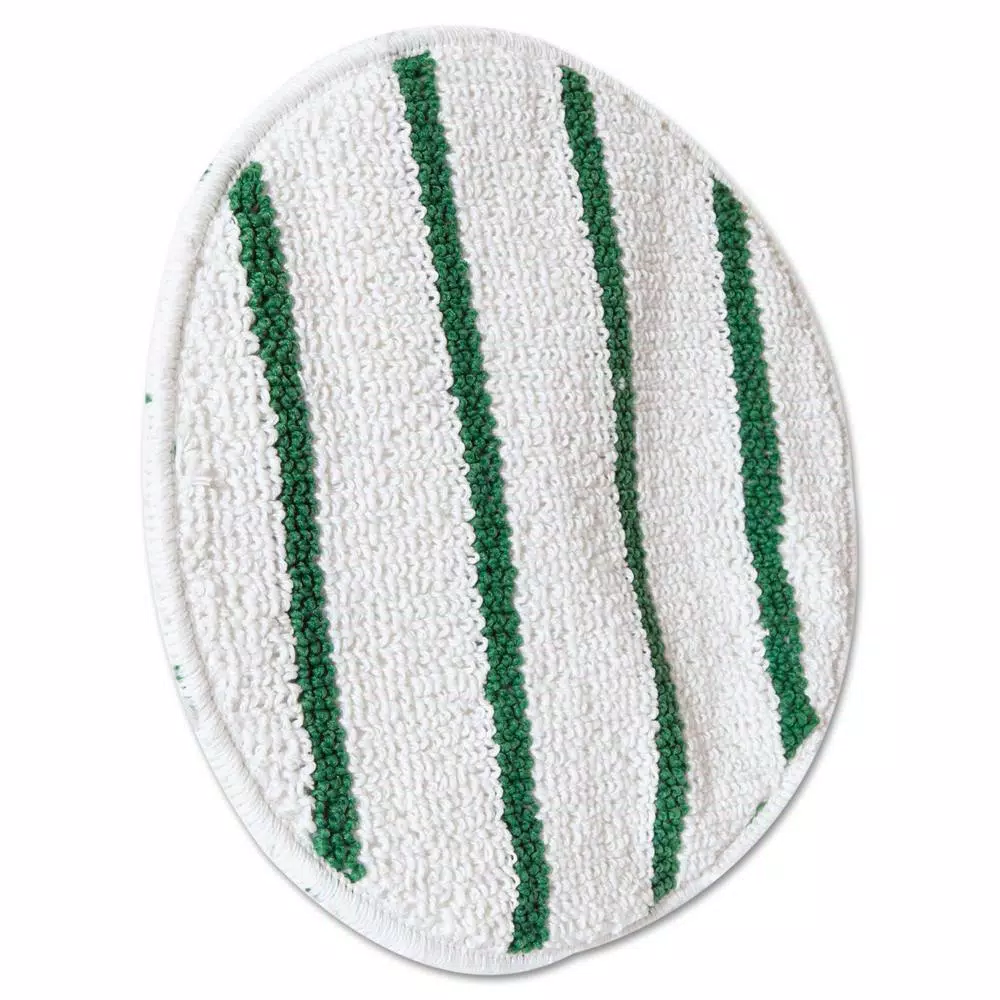Rubbermaid Commercial Products Rubbermaid Commercial 17 in. Low Profile Carpet Bonnet with Green Scrubber Strips