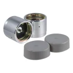 CURT 2.44" Bearing Protectors and Covers, 2-Pack thumbnail 1