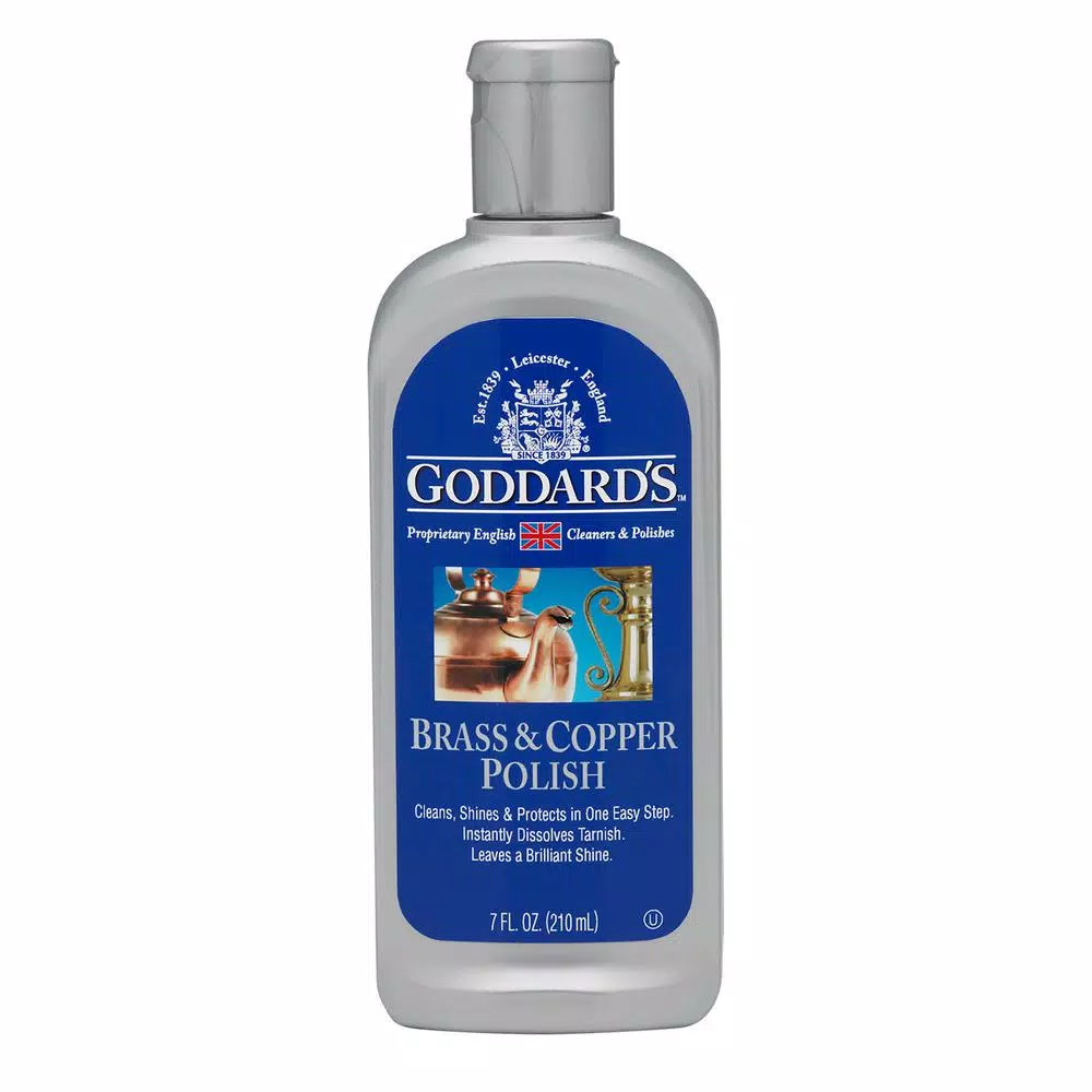 Goddard's Brass and Copper Polish, 7 oz. Metal Cleaning Lotion