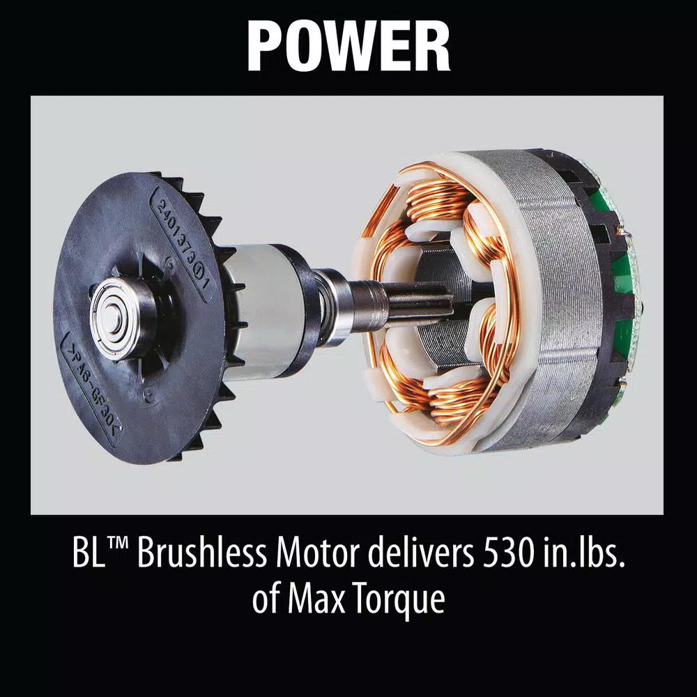 Makita 18V LXT Brushless 1/2 in. Hammer Driver-Drill Kit with (2) 2.0Ah Batteries, Charger and Bag
