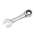 GearWrench 7-Piece SAE Stubby Combination Ratcheting Wrench Set thumbnail 3