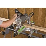Genesis 15 Amp 10 in. Sliding Compound Miter Saw with Laser Guide thumbnail 8