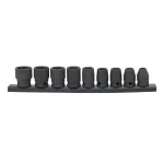 Husky 3/8 in. Drive SAE Impact Socket Set, 9-Piece thumbnail 1