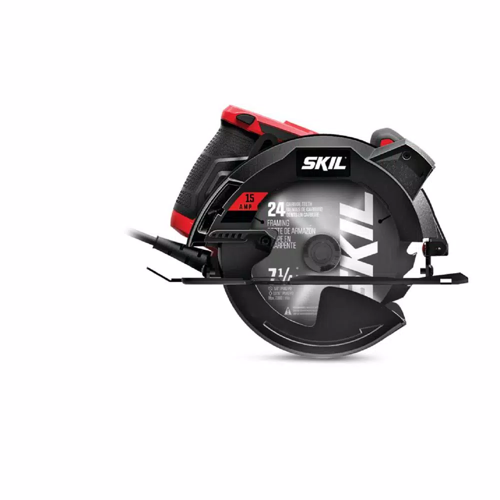 Skil 5280 7-1/4 in. Corded Circular Saw with Laser Guide and 15 Amp Motor