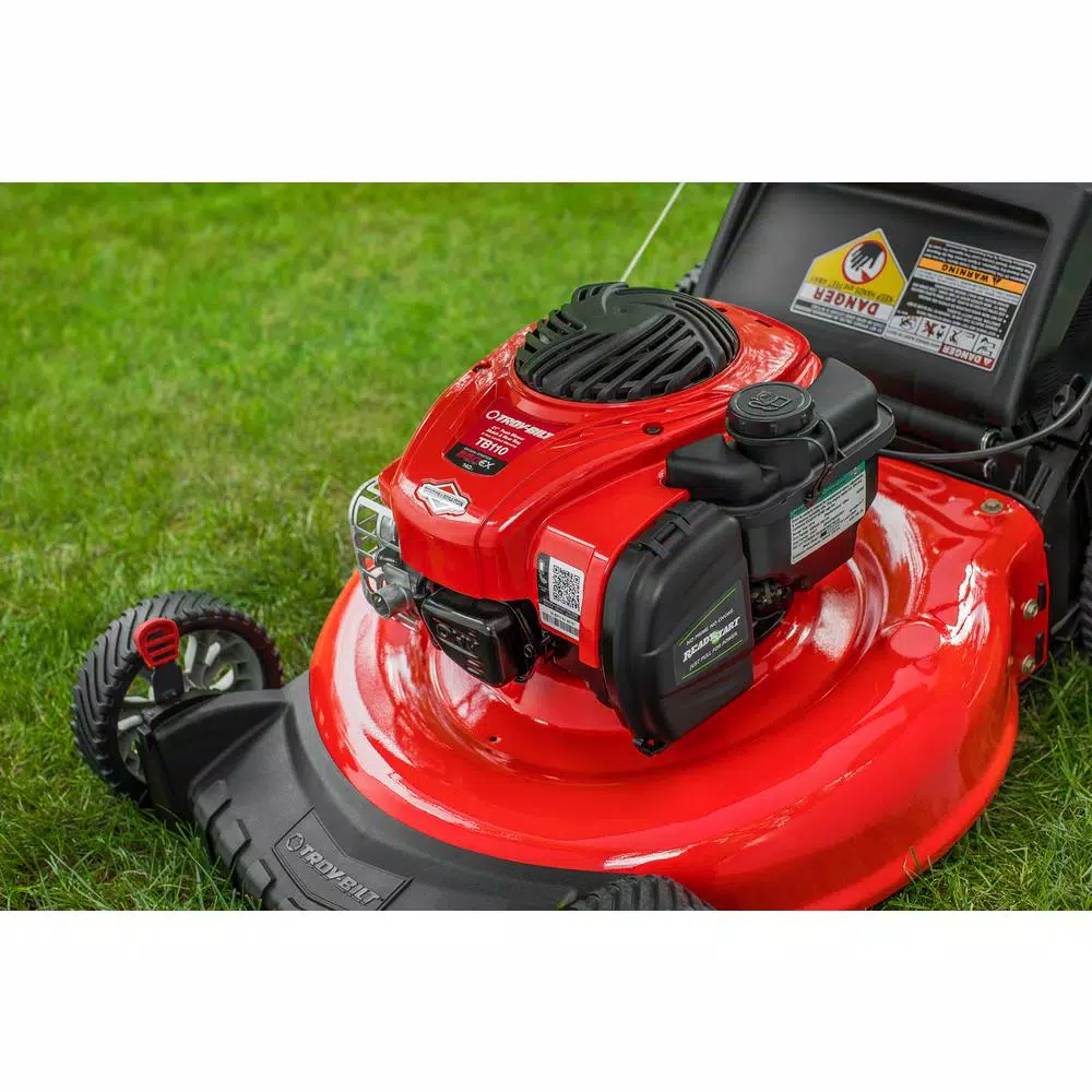 Troy-Bilt TB110 21 in. Gas Walk Behind Push Mower with Briggs & Stratton 140cc Engine