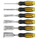 Stanley FatMax 6-Piece Thru-Tang Wood Chisel Set thumbnail 1
