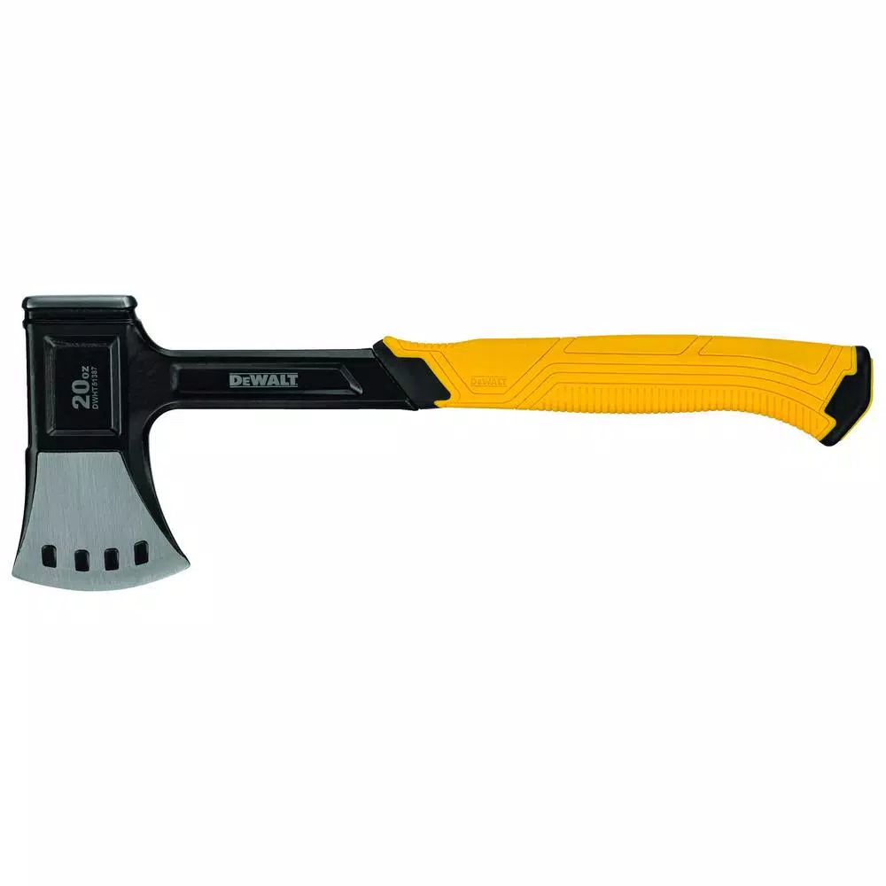 DEWALT 20 oz. Steel Campers Axe with 11.75 in. Handle and Plastic Sheath