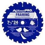 Avanti Pro 7-1/4 in. 24-Tooth Carbide Framing Circular Saw Blade thumbnail 1