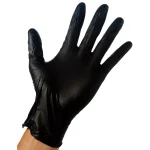 Grease Monkey Large Black 4 Mil Disposable Nitrile Gloves, Powder Free, 40-Box Case thumbnail 1