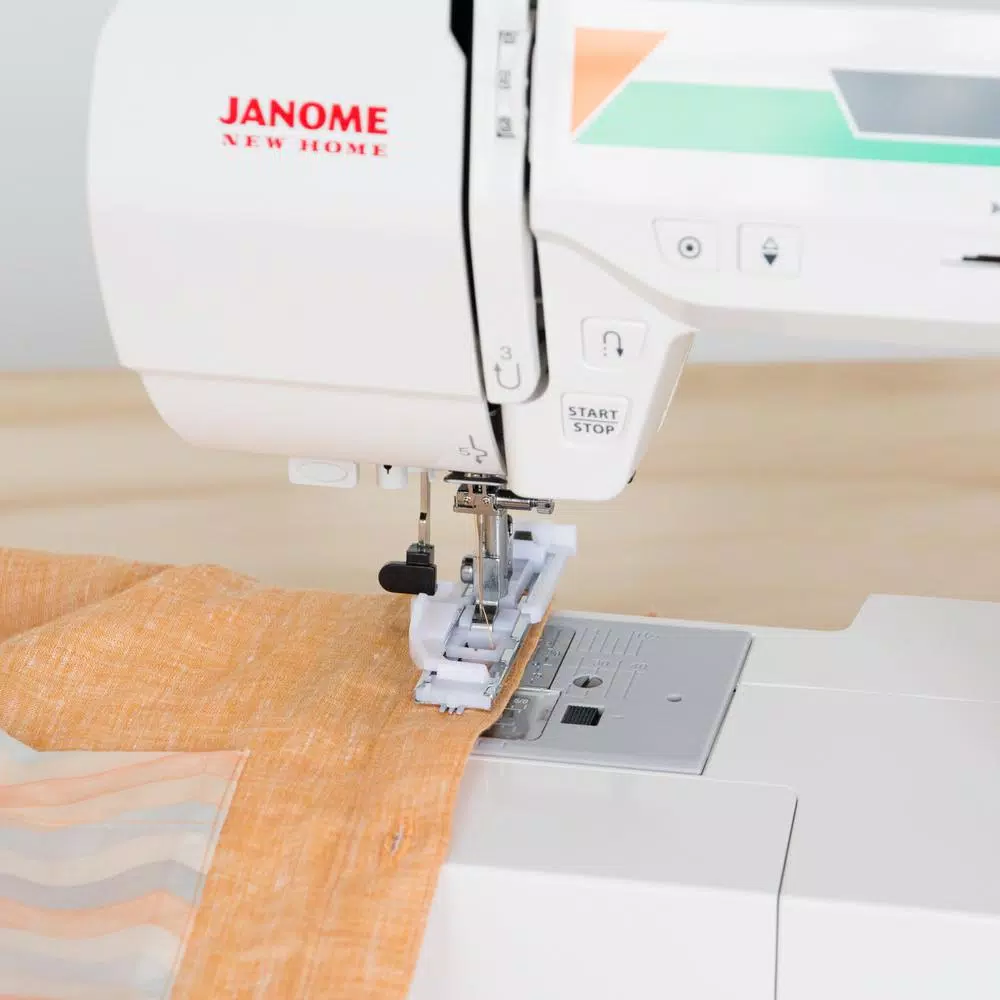 Janome MOD-50 Computerized Sewing Machine with 50 Stitches and 3 One-Step Buttonholes