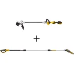 DEWALT 20V MAX Cordless Brushless String Trimmer with 8 in. Pole Saw Bonus Kit thumbnail 1