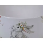 Certified International Sweet Bunny 10.75 in. Multicolored Earthenware Deep Serving Bowl thumbnail 3