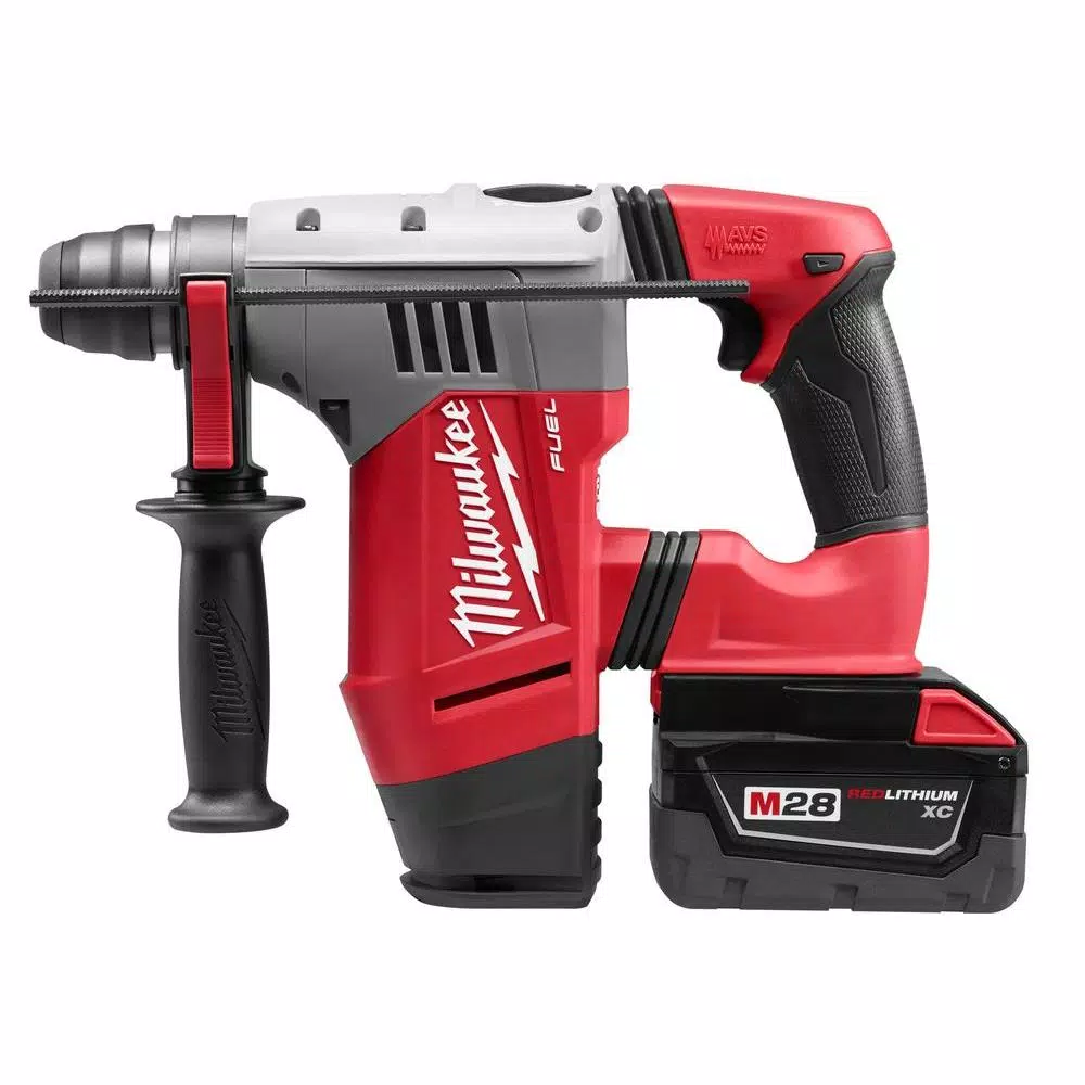Milwaukee M28 FUEL 28V SDS Plus 1-1/8 in. Rotary Hammer with HAMMERVAC Dust Extractor Kit