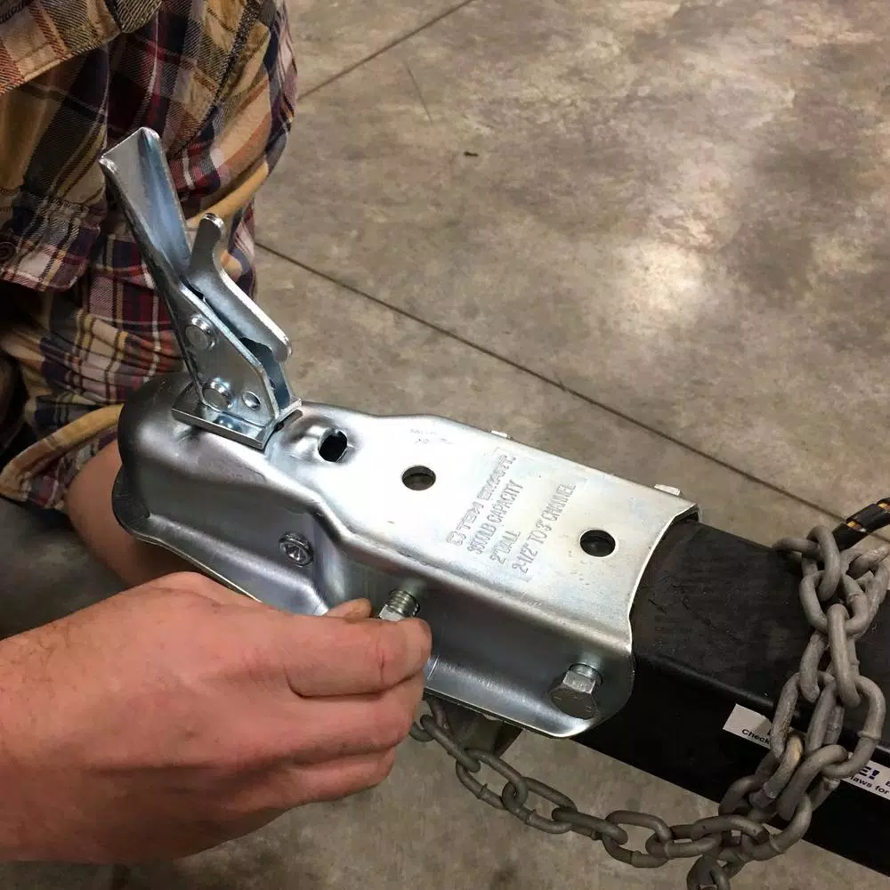 TowSmart Class II 2 in. Ball Coupler with 2-1/2 in. to 3 in. Adjustable Collars