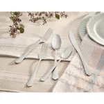 Hampton Forge Victoria 58-Piece 18/0 Stainless Steel Flatware Set, Service for 8 thumbnail 4