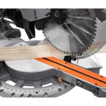 RIDGID 12 in. Dual Bevel Sliding Miter Saw, 15 Amp, 70° Miter Capacity thumbnail 4