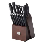 Chicago Cutlery Avondale 16-Piece German Stainless Steel Knife Set with Wood Block thumbnail 2
