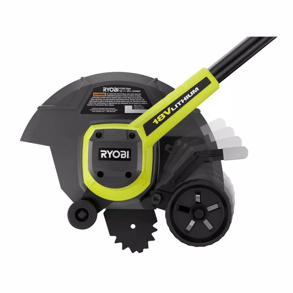 RYOBI 18V ONE+ Cordless Lithium-Ion 9 in. Edger, Tool Only