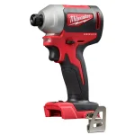 Milwaukee M18 18V Brushless Cordless 1/4 in. Hex Impact Driver, 3-Speed (Tool Only) thumbnail 2