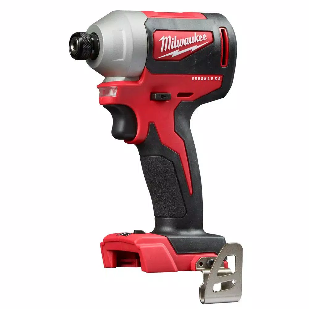 Milwaukee M18 18V Brushless Cordless 1/4 in. Hex Impact Driver, 3-Speed (Tool Only)