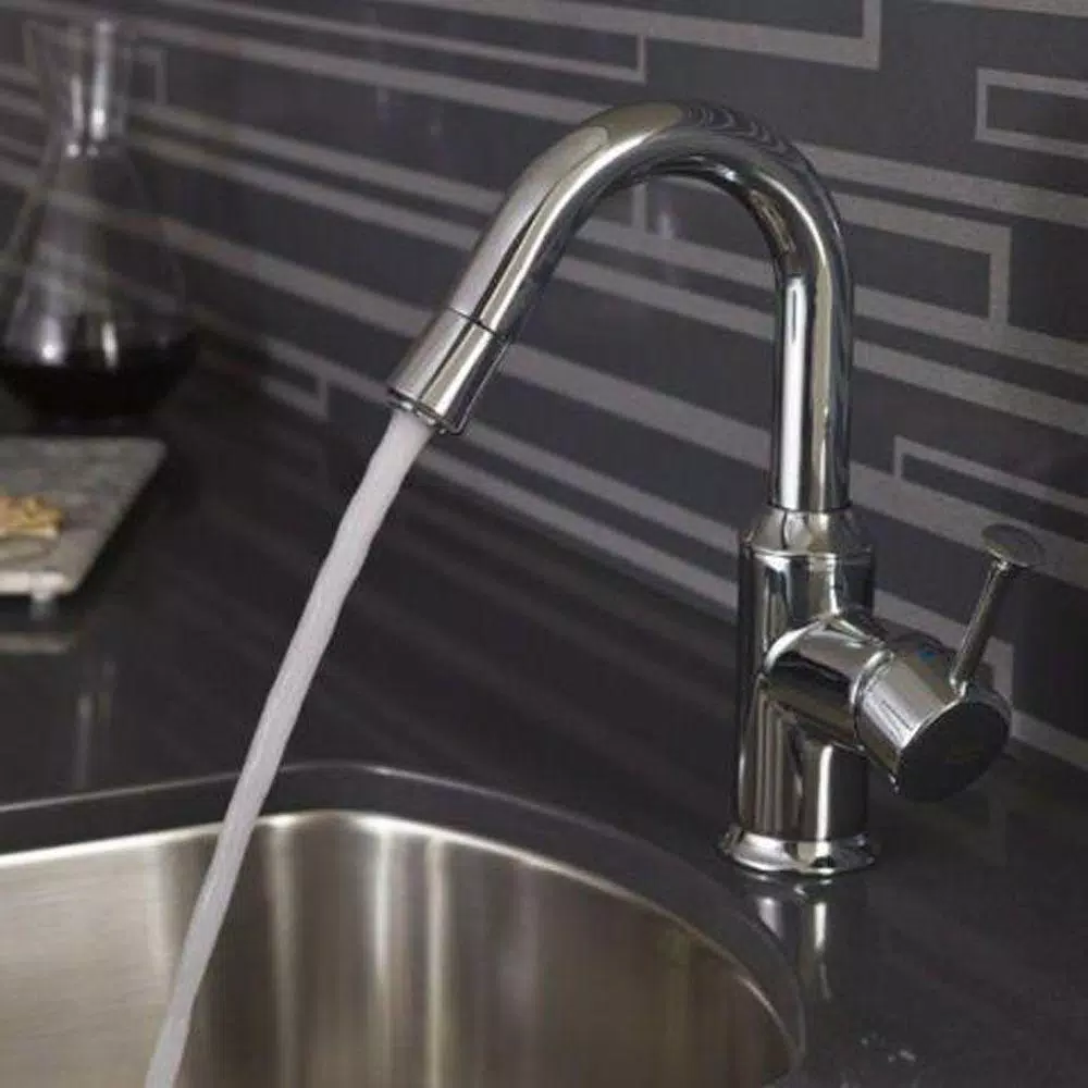 American Standard Pekoe Single-Handle Bar Faucet, Stainless Steel