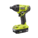 RYOBI 18V ONE+ Cordless 2-Tool Combo Kit with (2) 1.5Ah Batteries, Charger, Bag & 70-Piece Impact Rated Driving Kit thumbnail 5