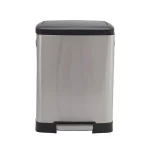 Household Essentials Summit 13 Gallon Rectangular Stainless Steel Step Trash Can with Soft-Close Lid thumbnail 7
