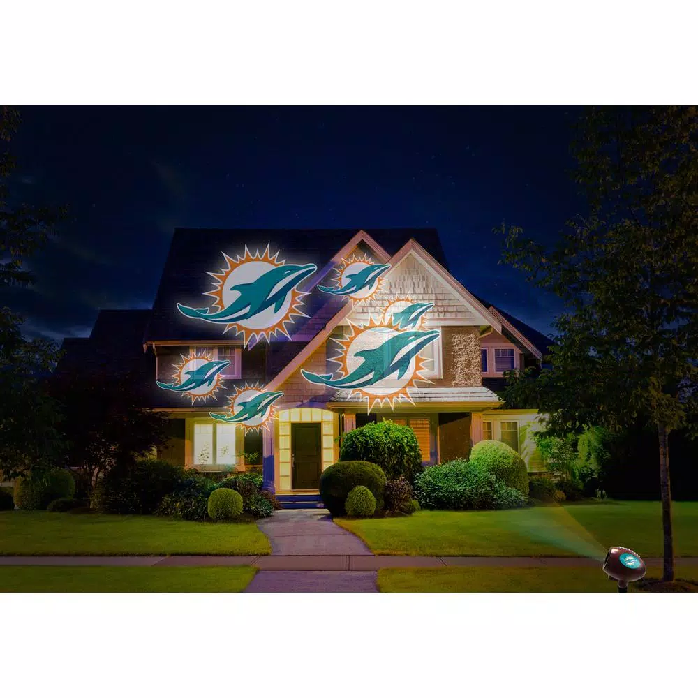 Unbranded NFL Miami Dolphins Team Pride Lite-Imation LED Projector Light