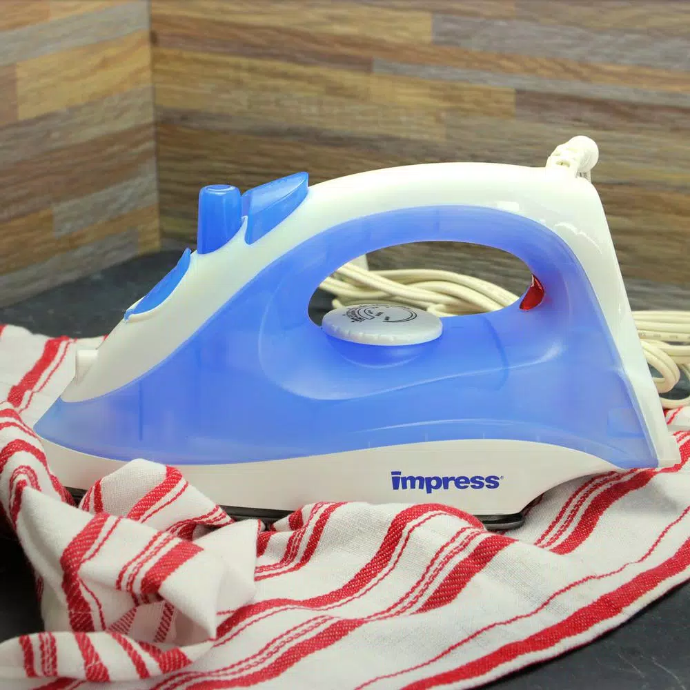 Impress Compact and Lightweight Steam and Dry Iron - Blue